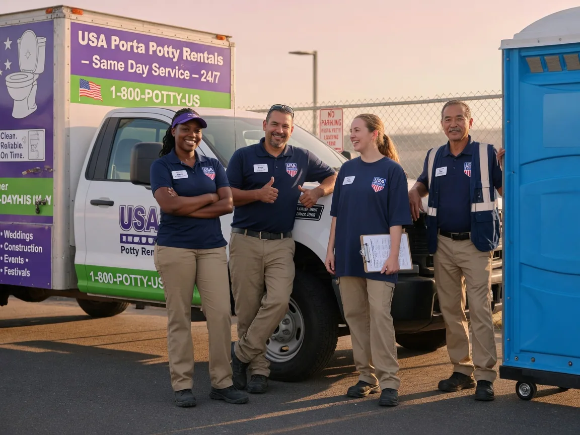 Porta Potty Rental company in Goldsboro, MD